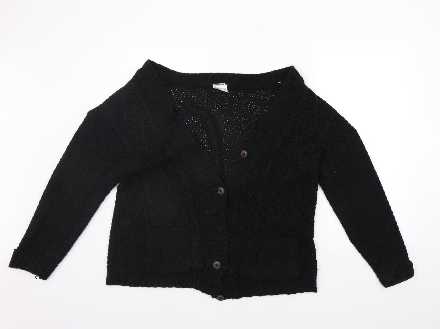 Infiniti Womens Black   Cardigan Jumper Size 2XL