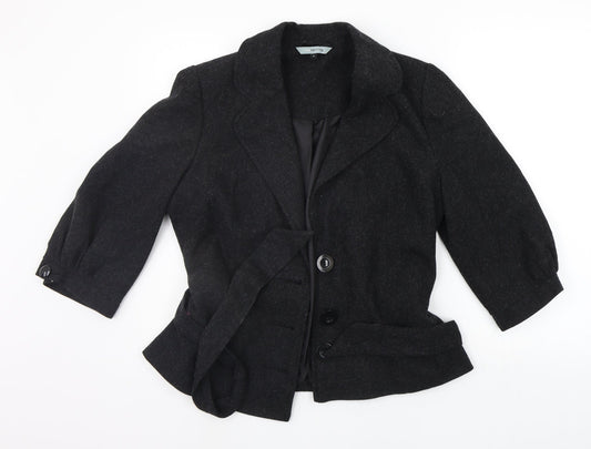 Debenhams Womens Grey   Jacket Blazer Size 14
