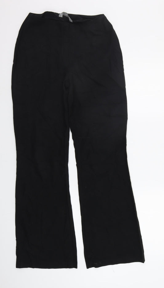 Marks and Spencer Womens Black   Sweatpants Trousers Size 8 L30 in