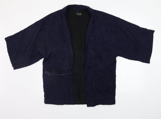Topshop Womens Blue   Cardigan Jumper Size 6