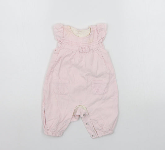 F&F Baby Pink   Babygrow One-Piece Size 0-3 Months