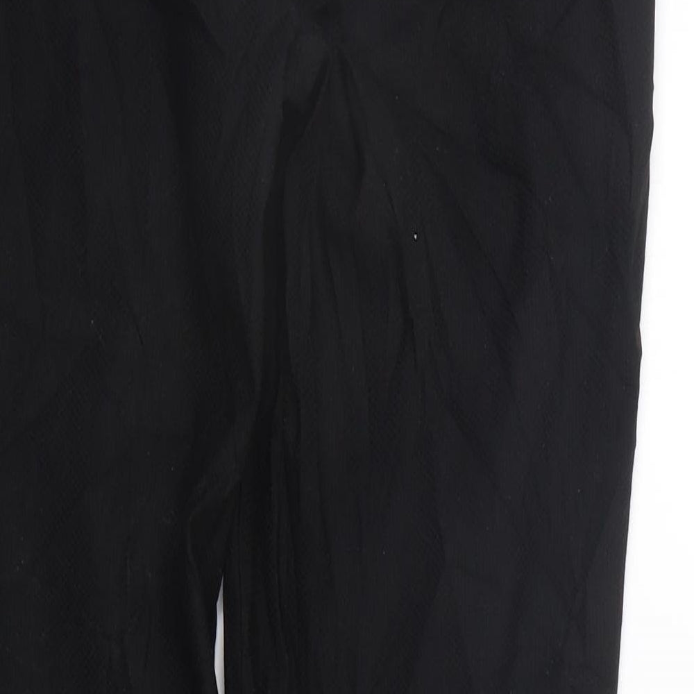 Dalia Womens Black   Trousers  Size 14 L24 in