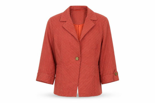Per Una Womens Orange   Jacket Suit Jacket Size 10