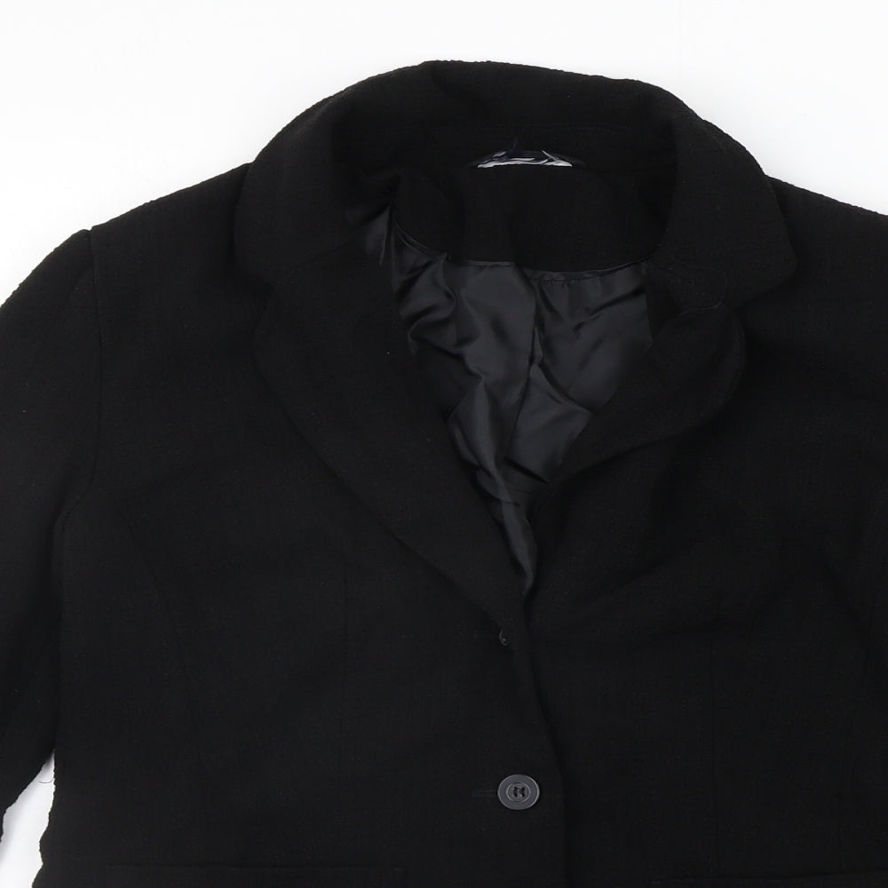 Atmosphere Womens Black   Jacket Coat Size 12