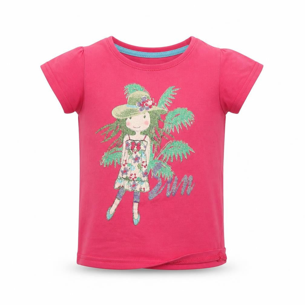 Primark Girls Pink   Pullover T-Shirt Size 2-3 Years