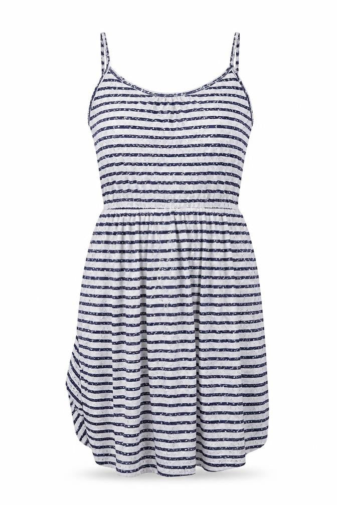 H&M Womens Grey Striped  A-Line  Size S