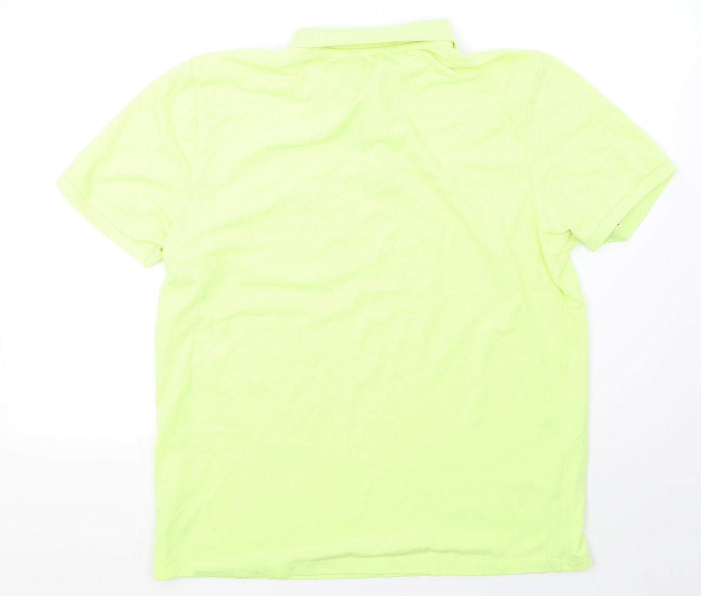 F&F Mens Yellow    Polo Size L