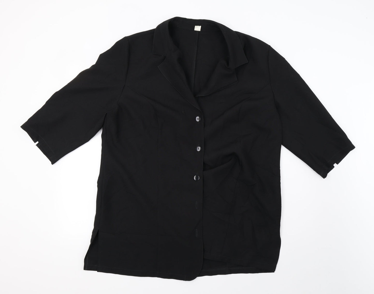 Preworn Womens Black   Jacket  Size 20