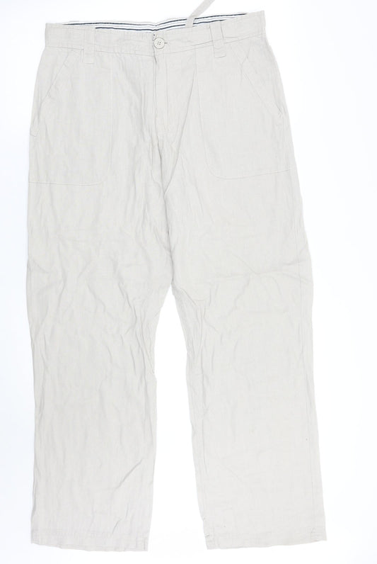 Dunes Womens Beige   Trousers  Size 32 L30 in