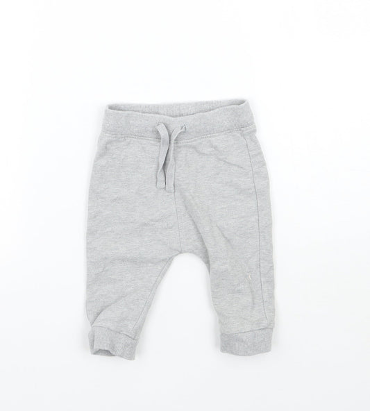 Marks and Spencer Baby Grey   Sweatpants Trousers Size 6-9 Months