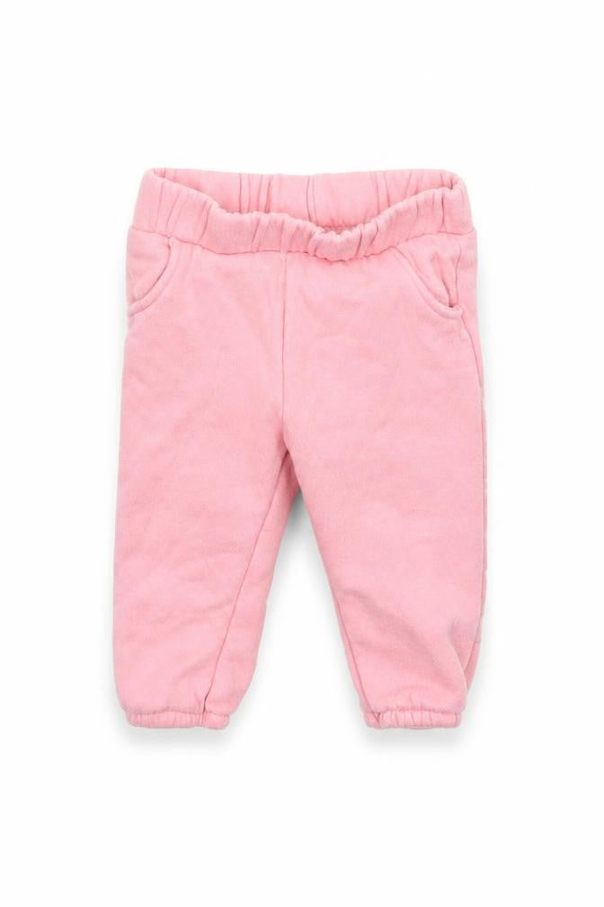Fred & flo Girls Pink   Sweatpants Trousers Size 3-6 Months