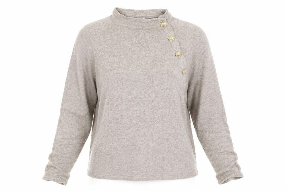 H&M Womens Beige   Pullover Jumper Size S
