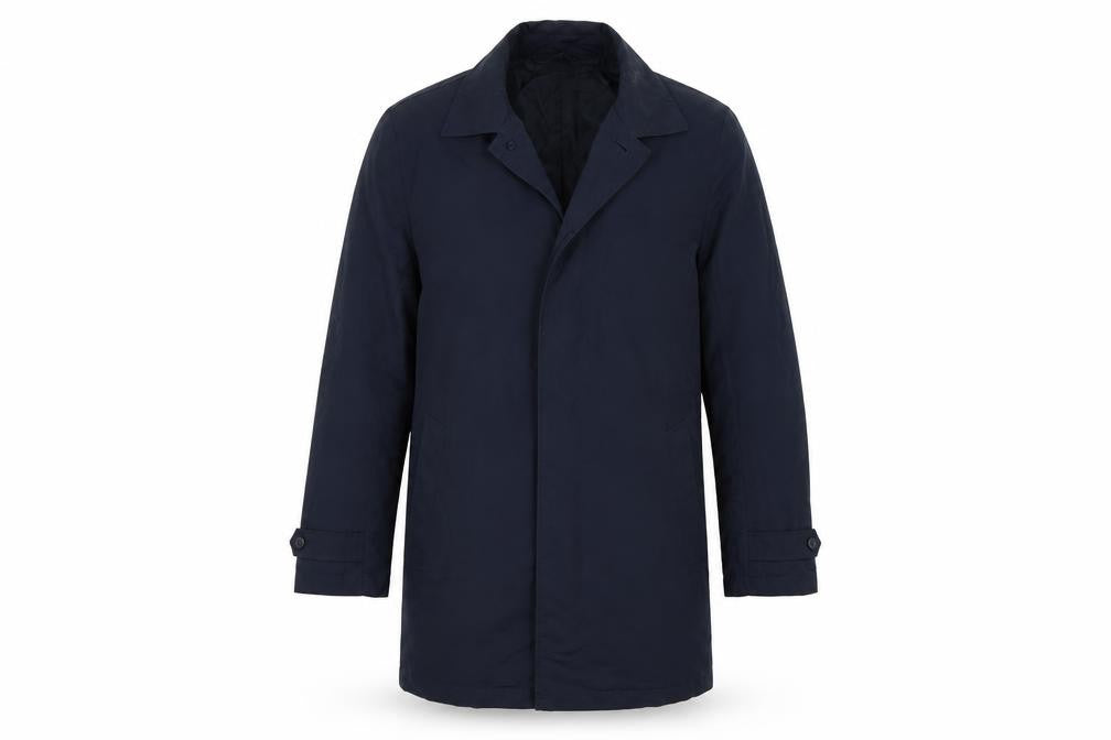 Marks and Spencer Womens Blue   Overcoat Coat Size S