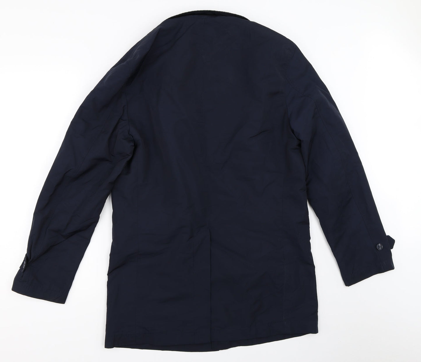 Marks and Spencer Womens Blue   Overcoat Coat Size S