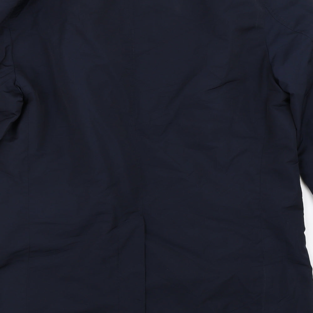 Marks and Spencer Womens Blue   Overcoat Coat Size S