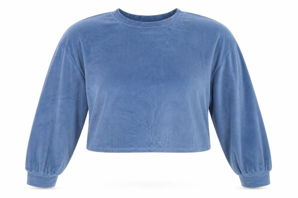 SheIn Womens Blue   Pullover Sweatshirt Size S