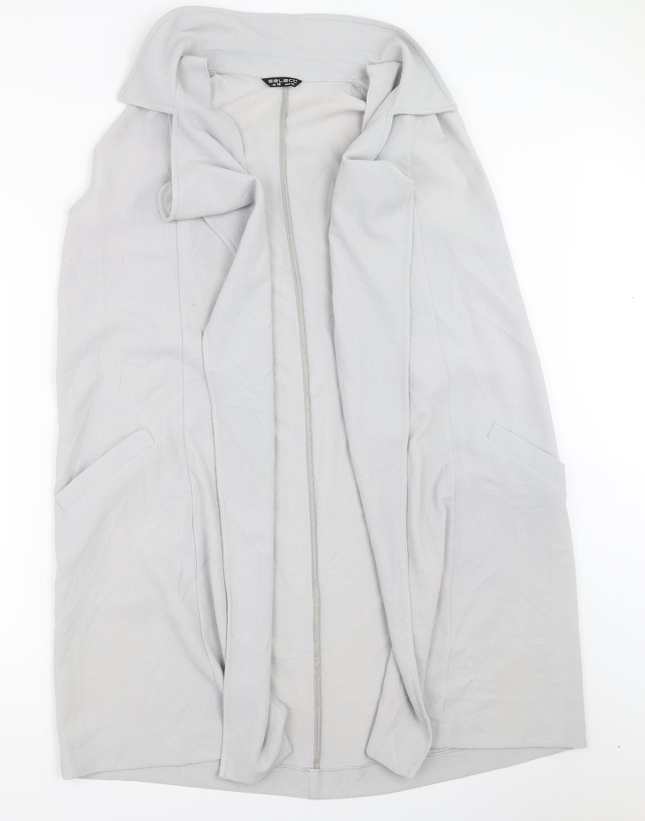 Select Womens Grey   Jacket Waistcoat Size 16