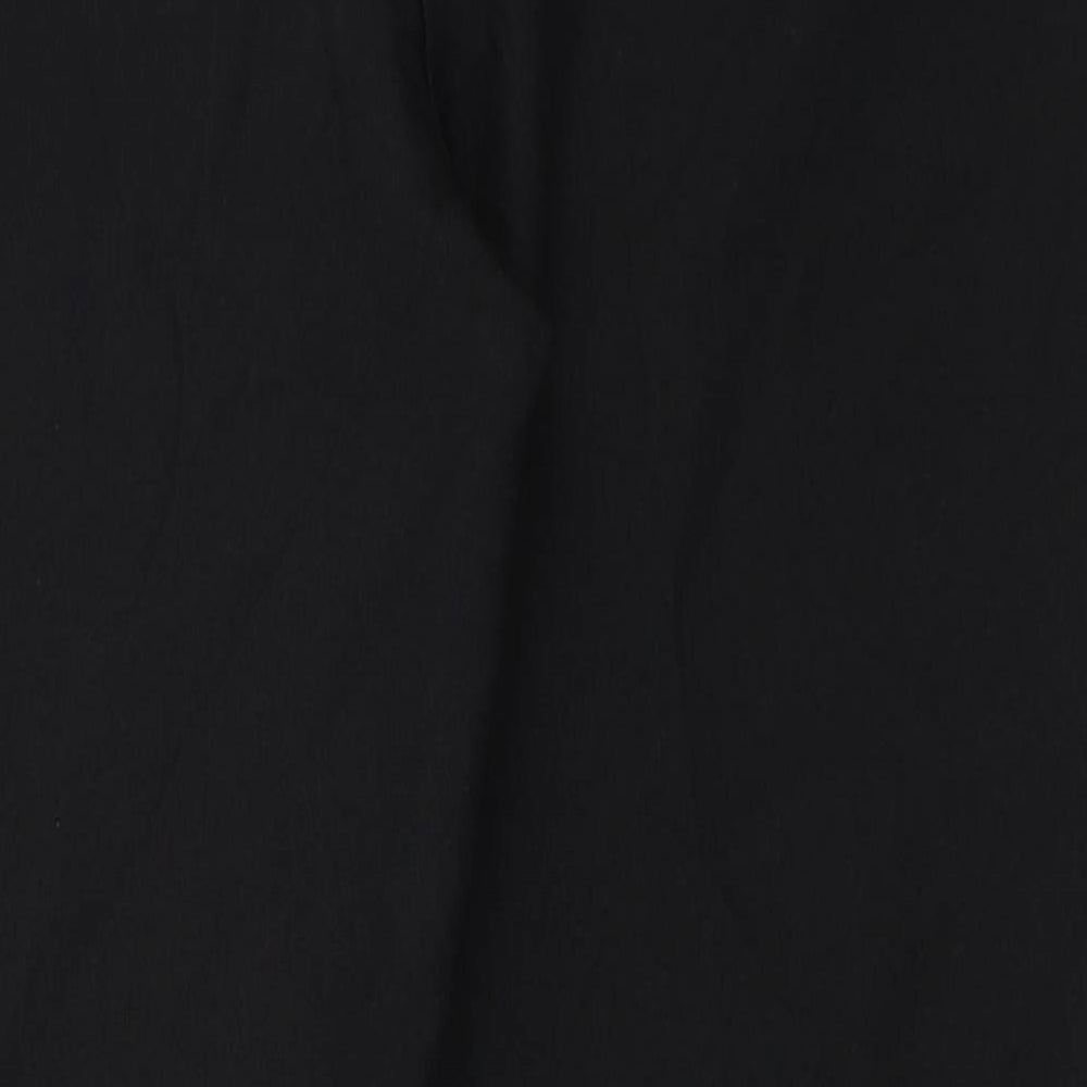 Peacocks Womens Black   Trousers  Size 10 L26.5 in