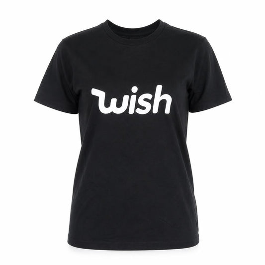 Wish Womens Black   Basic T-Shirt Size S