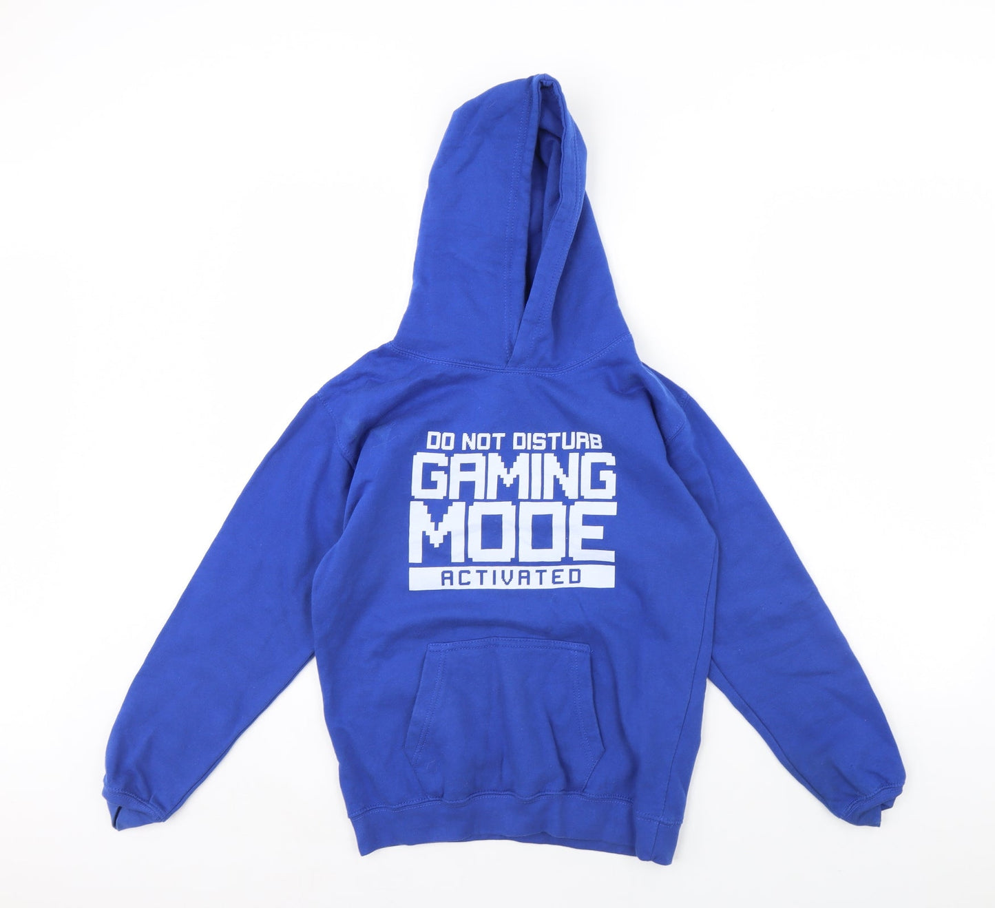 AWD Boys Blue   Pullover Hoodie Size 12 Years  - Gaming