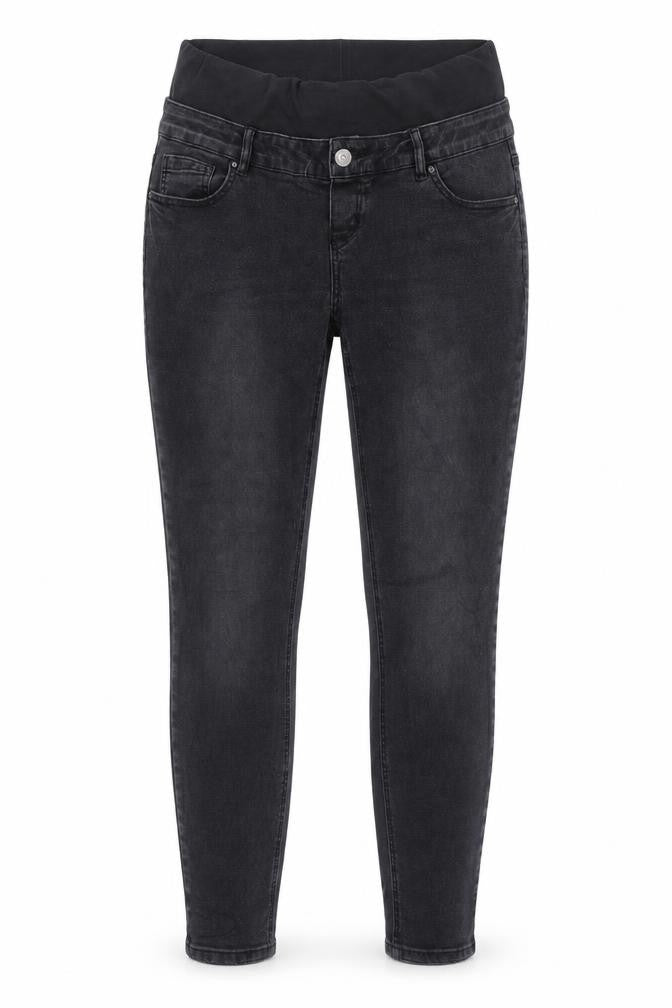 Pieces Womens Black  Denim Skinny Jeans Size 38 in L30 in