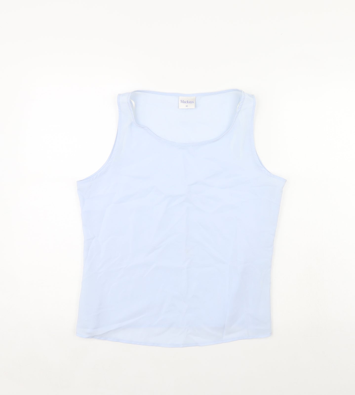 Mackays Womens Blue   Basic Tank Size 12
