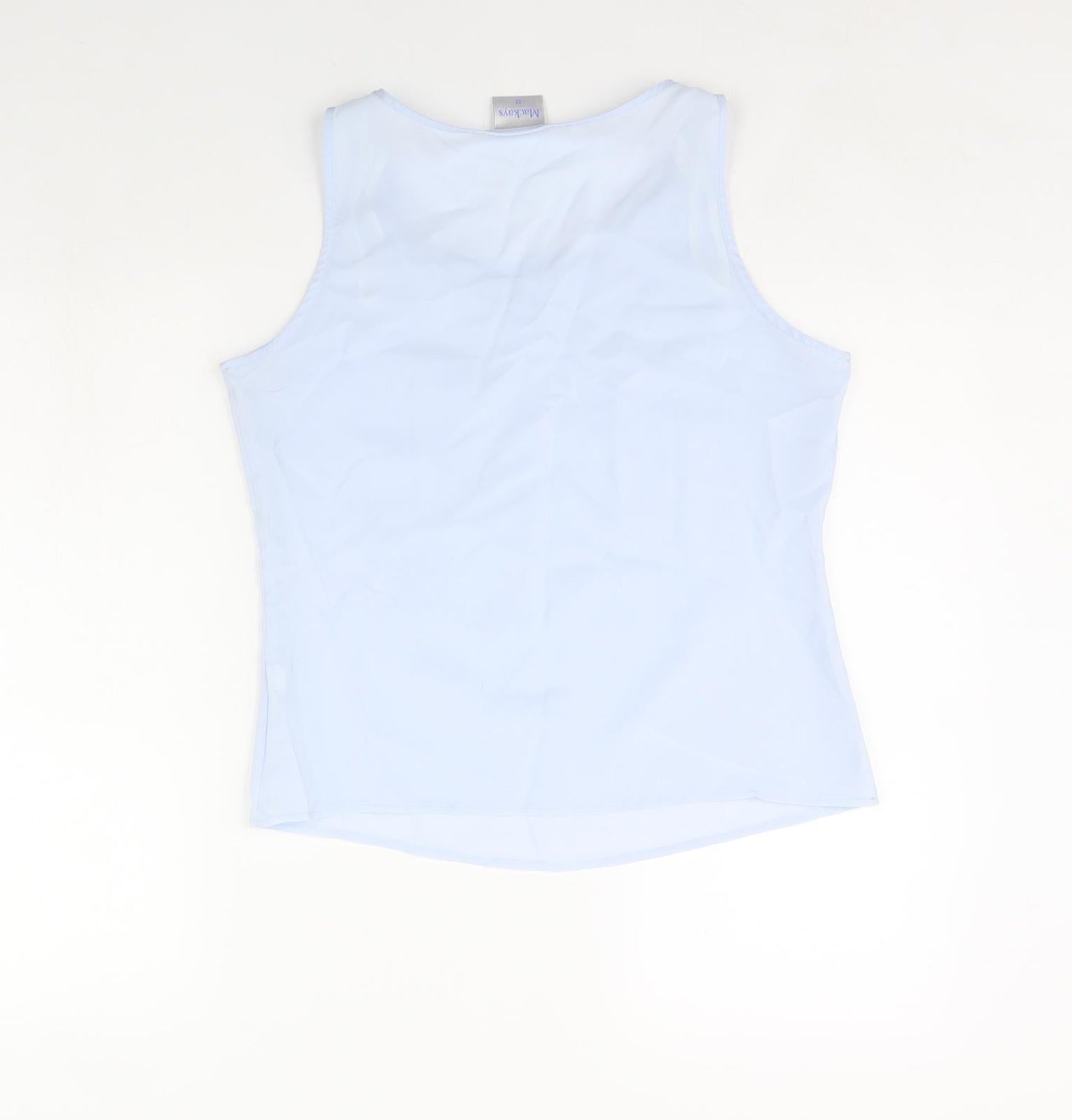 Mackays Womens Blue   Basic Tank Size 12
