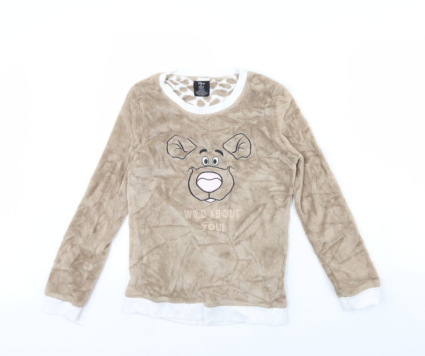 Love to Lounge Womens Beige Solid  Cami Pyjama Top Size XS  - Disney
