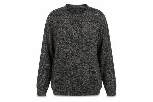 Front view of Atmosphere women’s black jumper, size UK 8