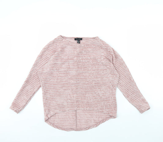 New Look Womens Pink   Pullover Jumper Size S