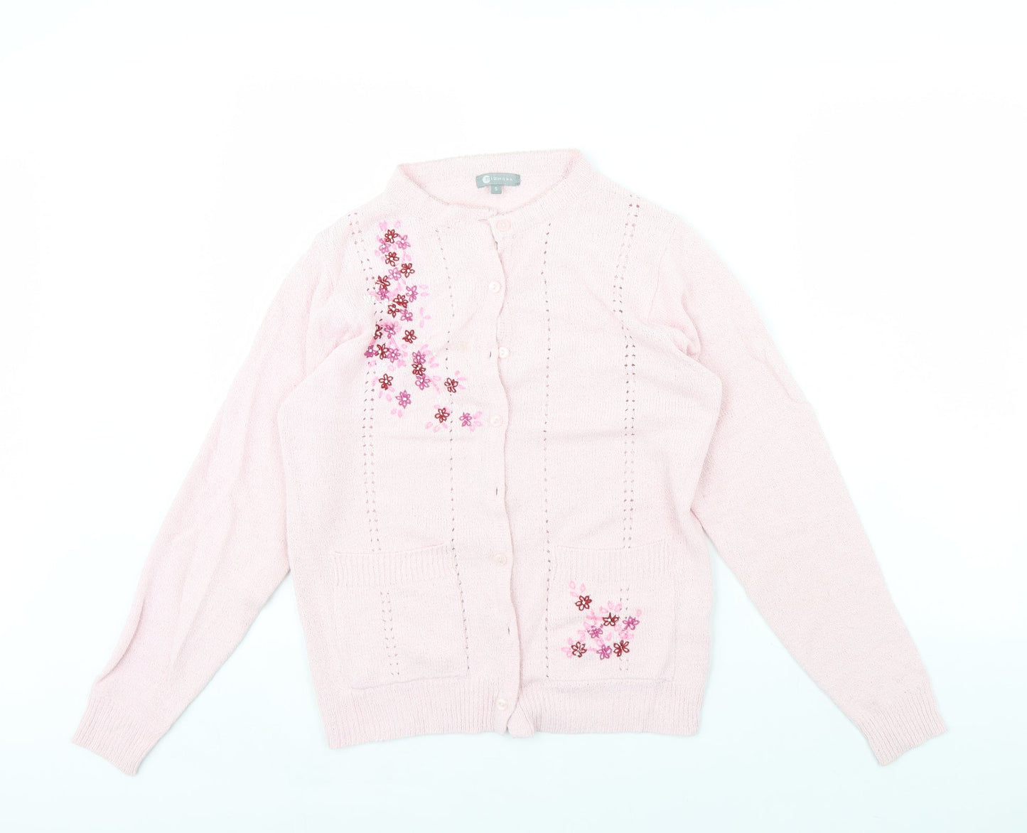 mia mod Womens Pink   Cardigan Jumper Size S