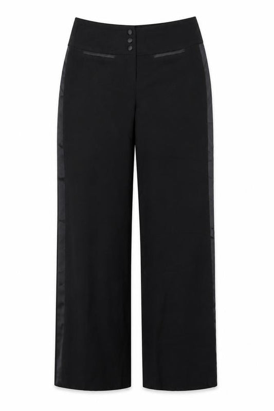 George Womens Black   Trousers  Size 10 L28 in