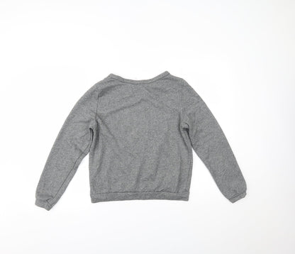 H&M Womens Grey   Basic Blouse Size M