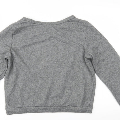 H&M Womens Grey   Basic Blouse Size M