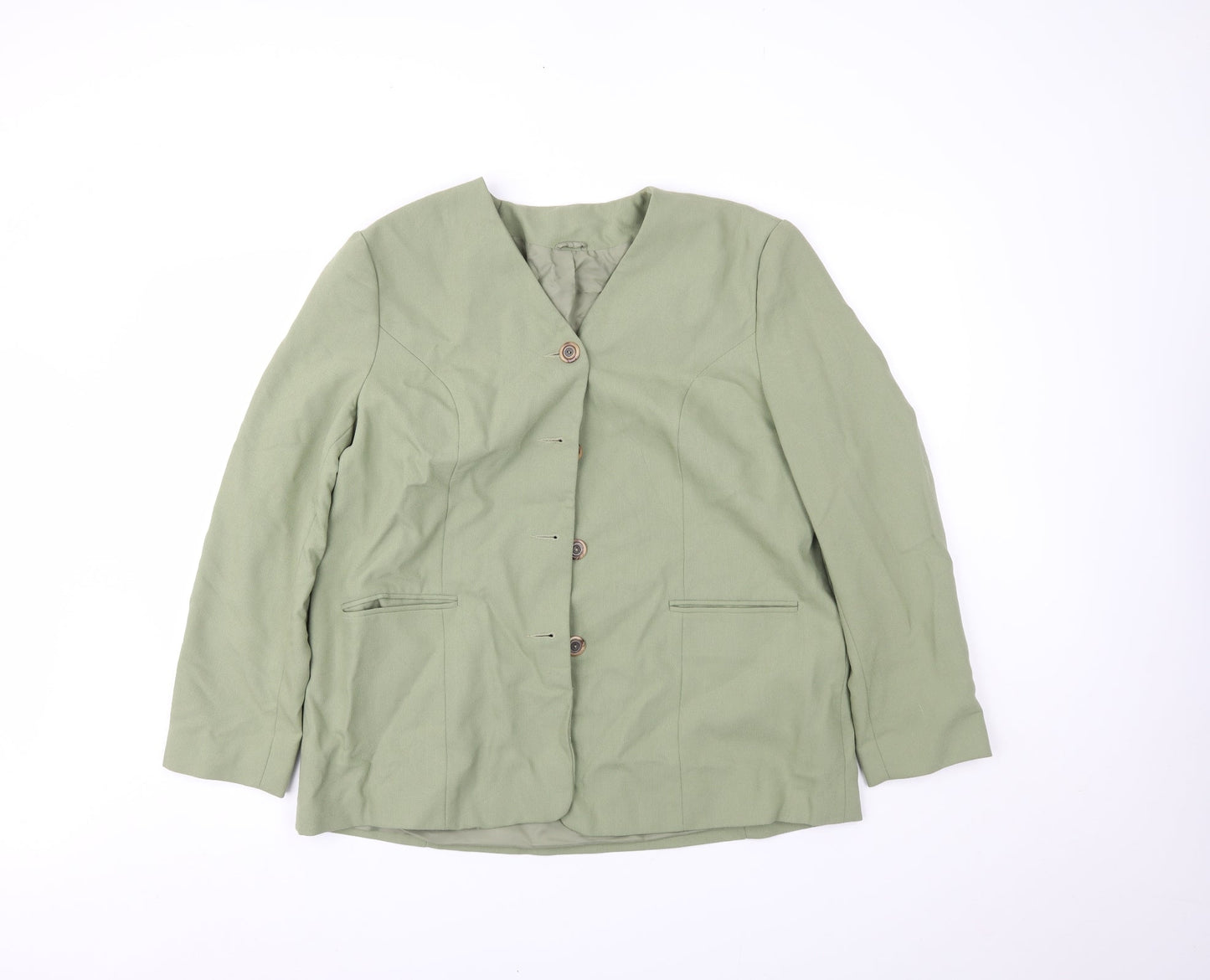 Bonmarché Womens Green   Jacket Blazer Size 20