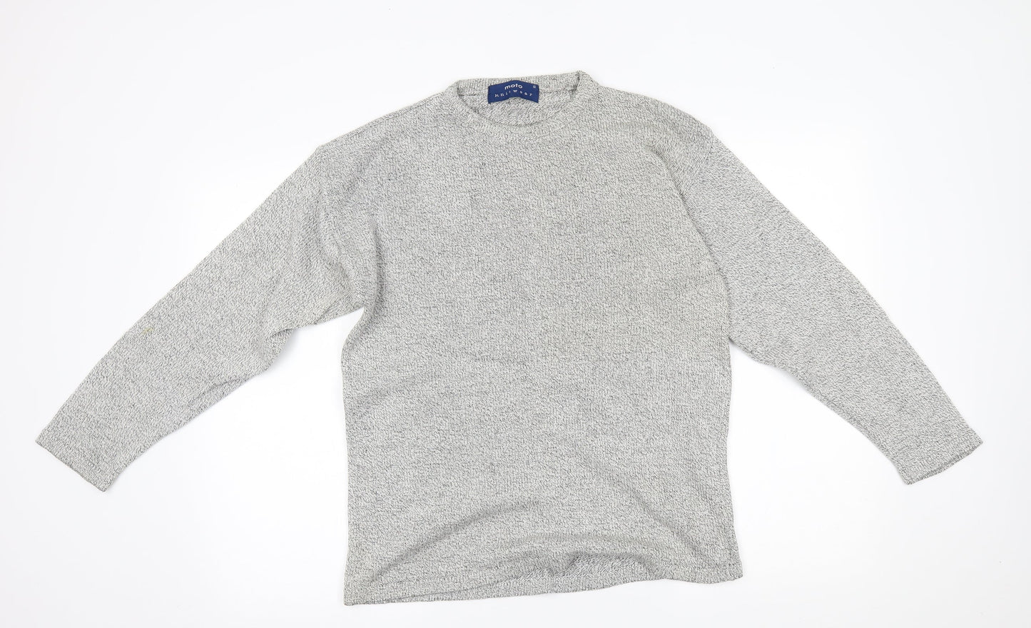 Moto Mens Green   Pullover Jumper Size S