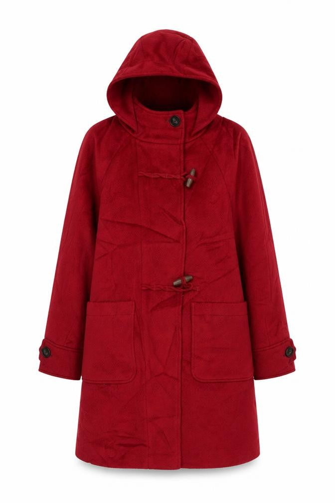 Marks & Spencer Womens Red   Overcoat Coat Size 8