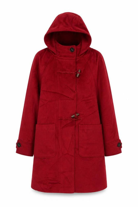 Marks & Spencer Womens Red   Overcoat Coat Size 8