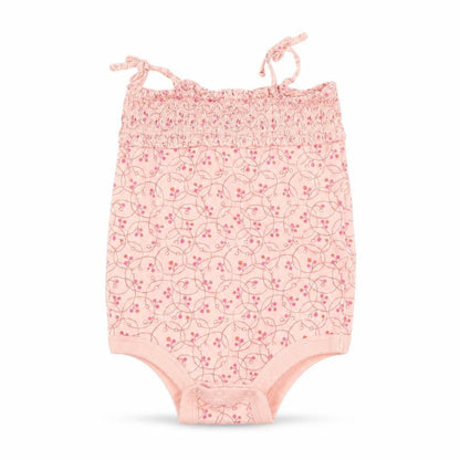 Gap Girls Orange Floral  Romper One-Piece Size 18-24 Months