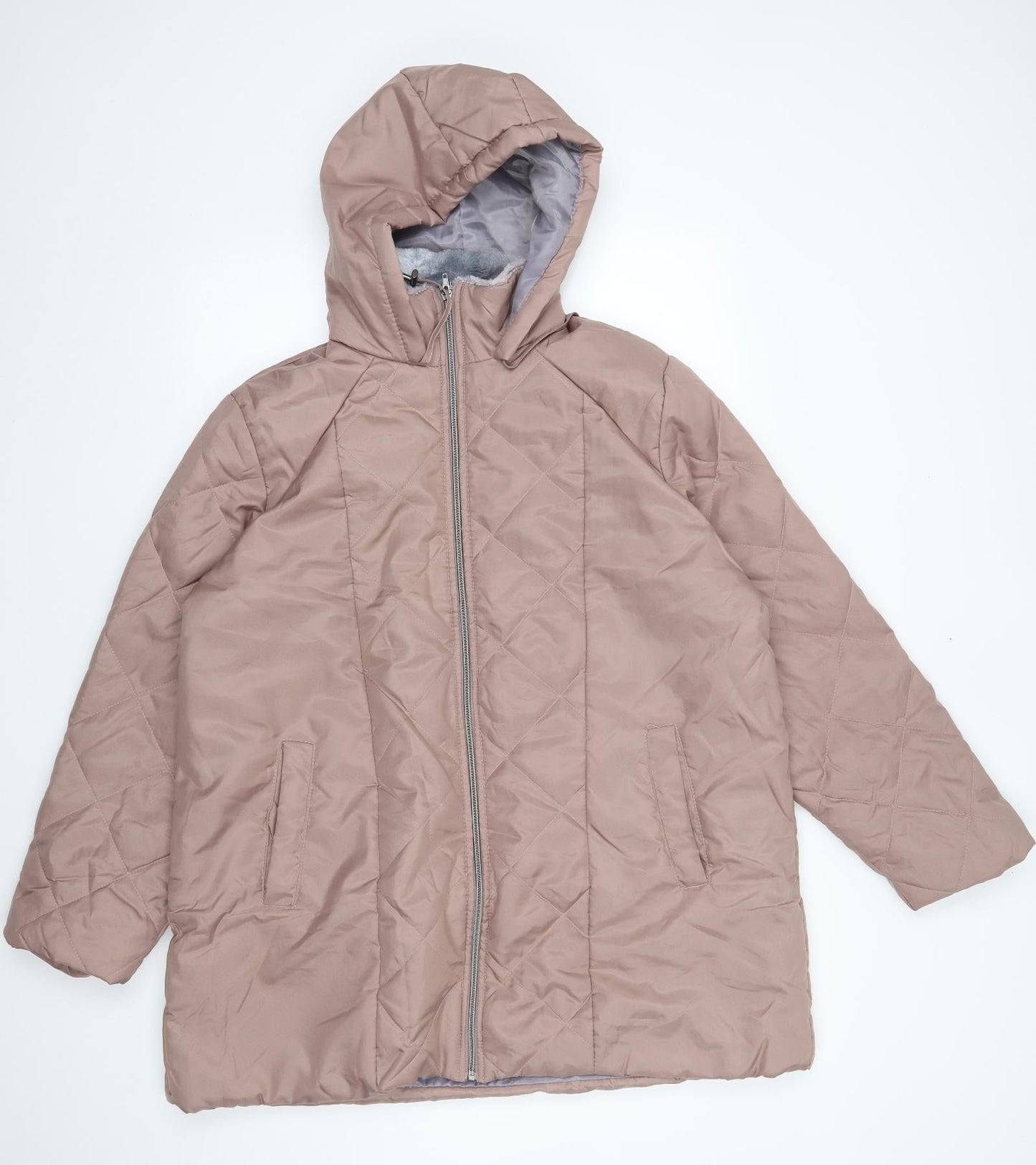 anne de lancay Womens Beige   Rain Coat Coat Size L