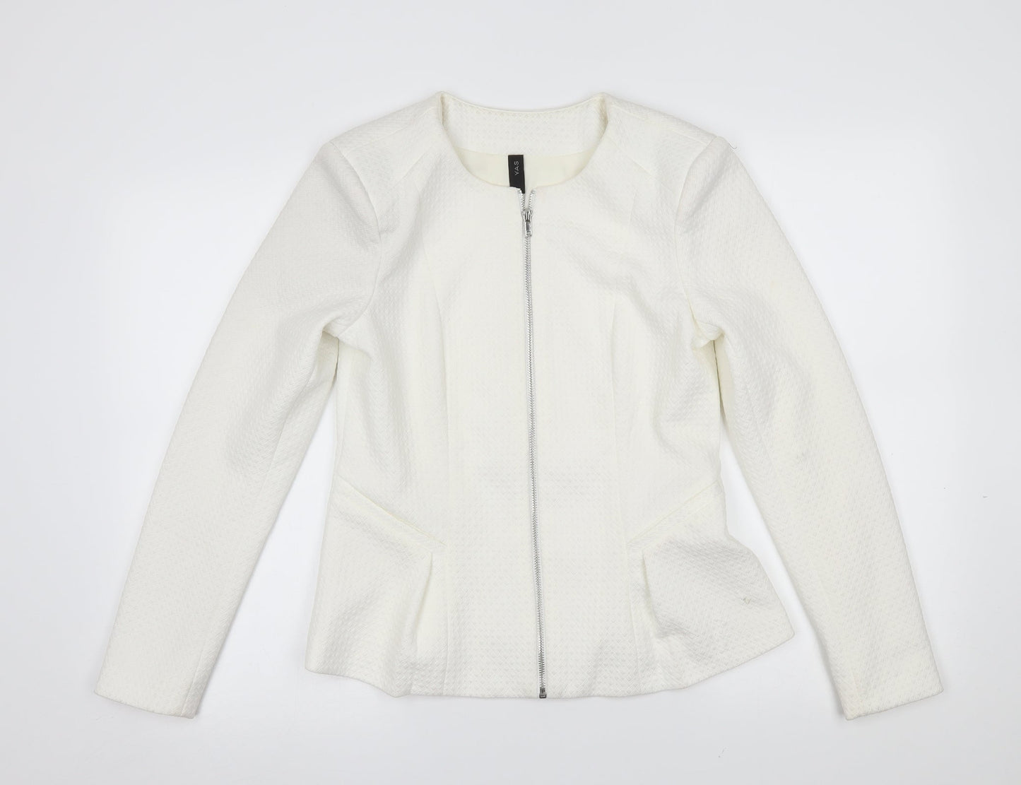 yas Womens White   Jacket  Size 10