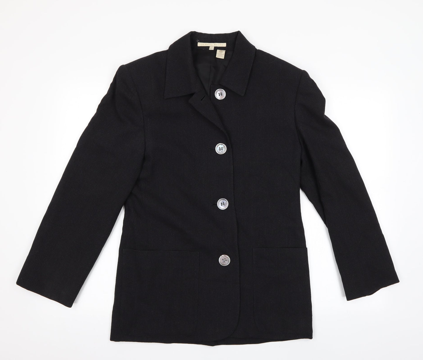 Perry Ellis Womens Black   Jacket  Size 6