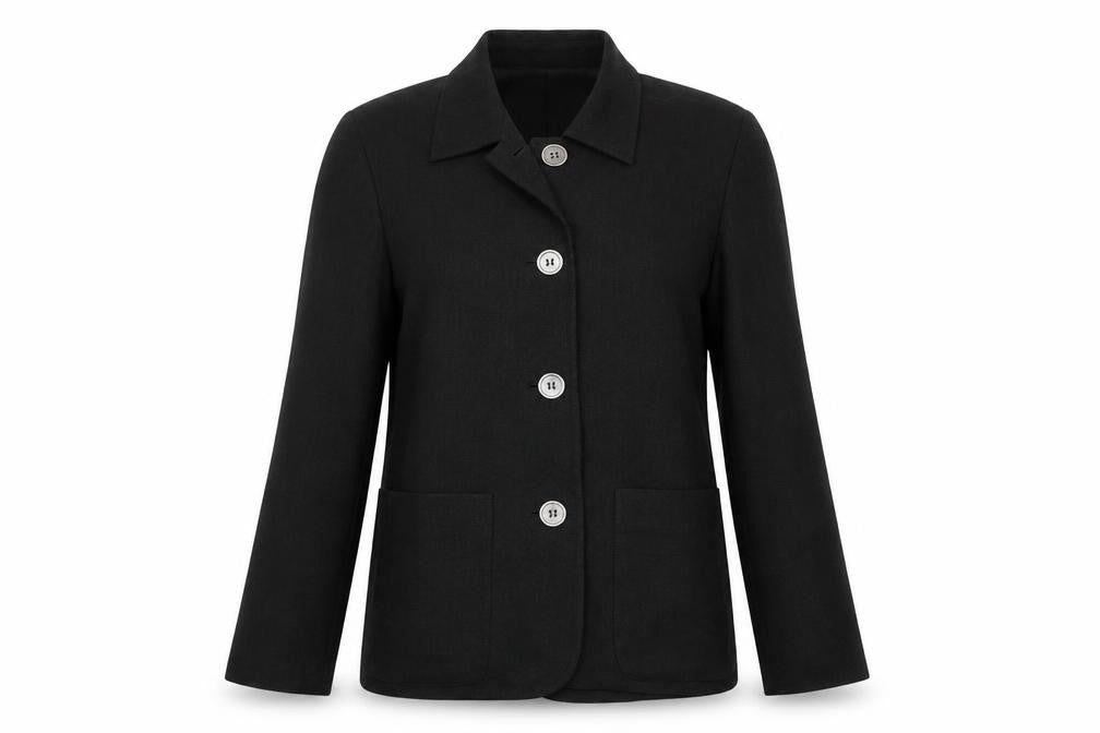 Perry Ellis Womens Black   Jacket  Size 6
