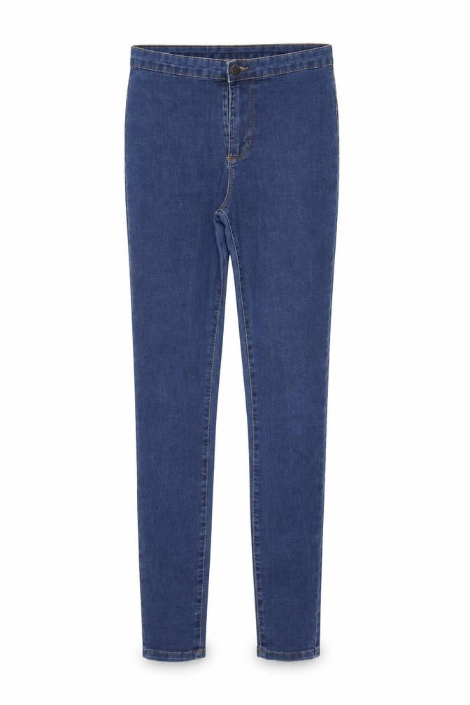 Denim & Co. Womens Blue  Denim Skinny Jeans Size 10 L29 in