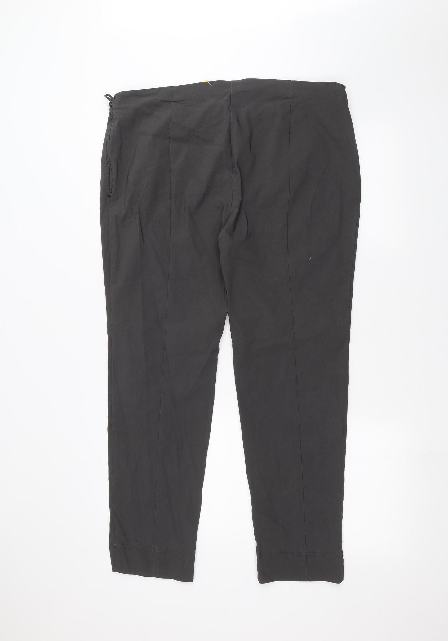 Biaggini Womens Grey   Trousers  Size 38 L26 in