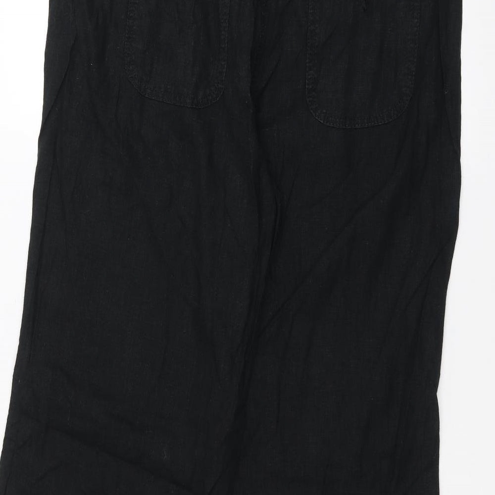 Preworn Womens Black   Trousers  Size 36 in L29 in
