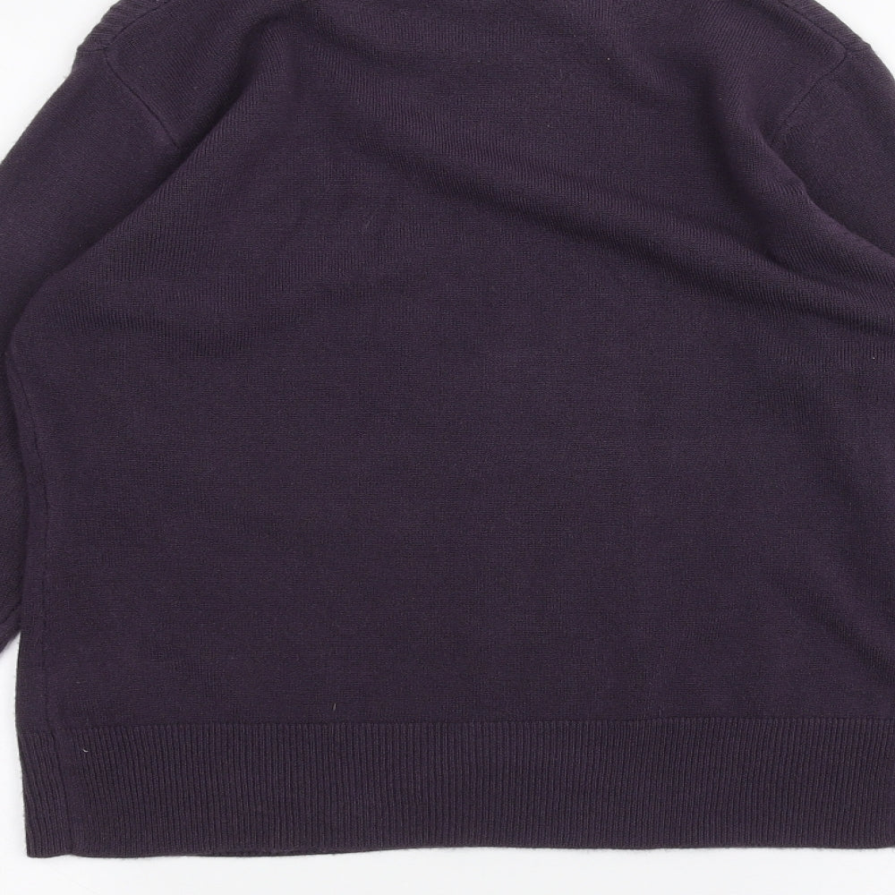 Klass Womens Purple   Pullover Jumper Size S