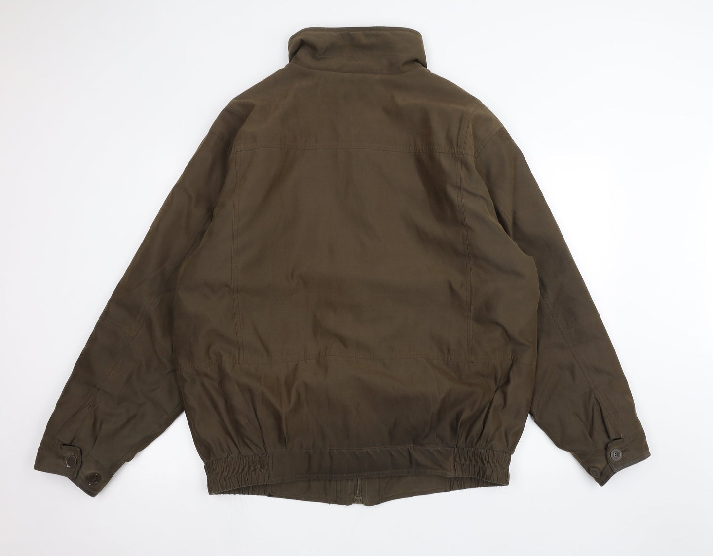 EWM Mens Brown   Pea Coat Coat Size L