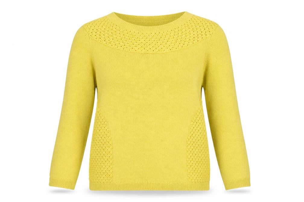Stack shop Womens Yellow   Pullover Jumper Size M