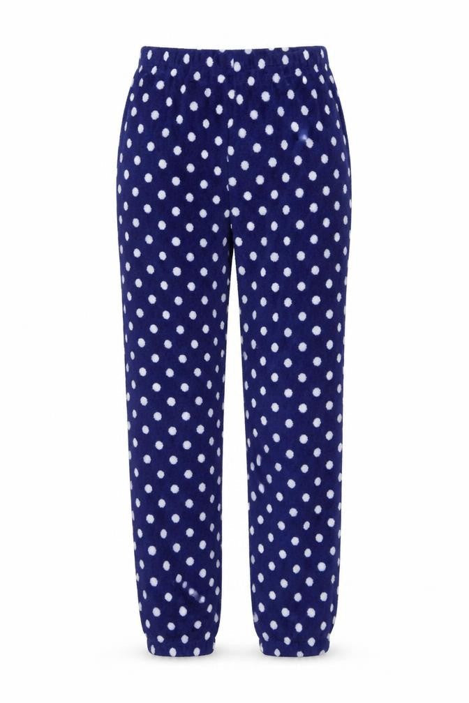 Preworn Womens Blue Polka Dot  Trousers  Size 12 L26 in